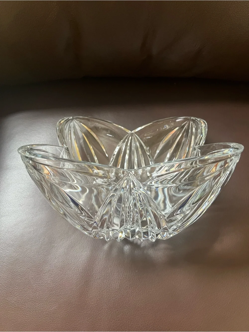 Mikasa Bowl Crystal Glass Lead Free Home Decor